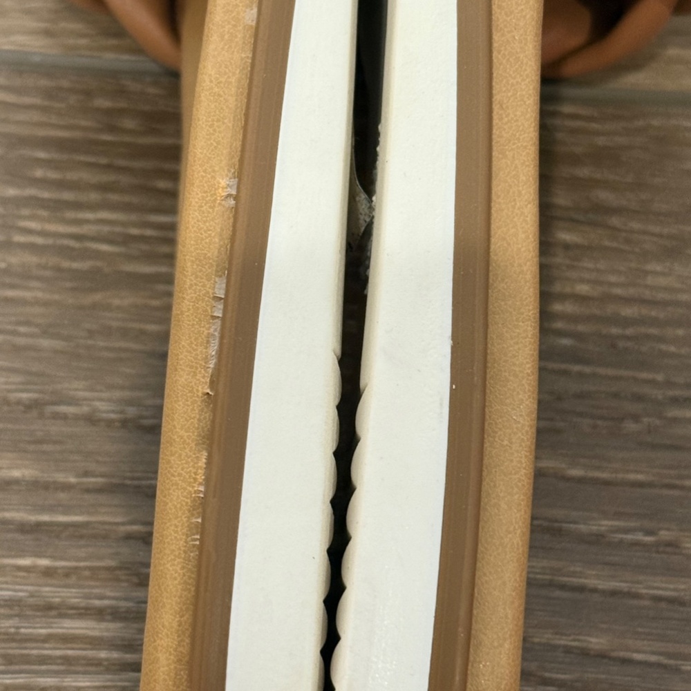 Steve Madden Women's Paislee Slides Camel Size 6 Braided Finish Summer - Picture 10 of 10